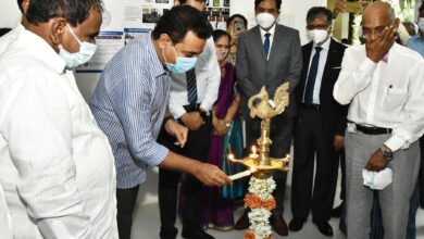 KTR Inaugurates the Poornima & Ramam Atmakuri Technology Centre at L V Prasad Eye Institute