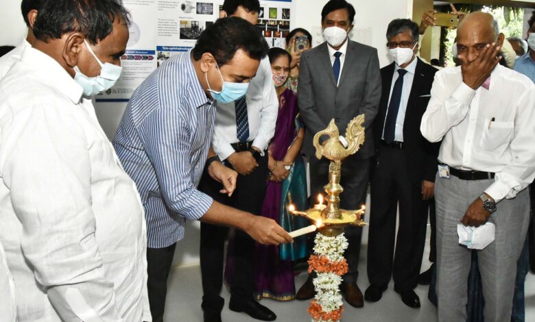 KTR Inaugurates the Poornima & Ramam Atmakuri Technology Centre at L V Prasad Eye Institute