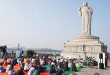 The first time in the history of Hyderabad a classical musical concert held at Buddha Statue
