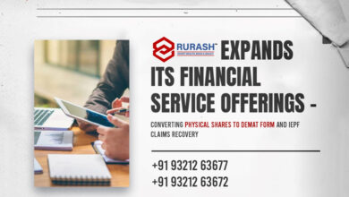 Rurash expands its financial service offerings with Dematerialization Services - converting physical shares to demat and also helps to recover IEPF claims