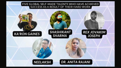 Five Global self-made Talents who have achieved success as a result of their hard work