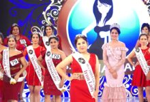 Kavita Mehta from Gurugram bagged the sub title Mrs.Iron Lady at Mrs.INDIA Galaxy 2022